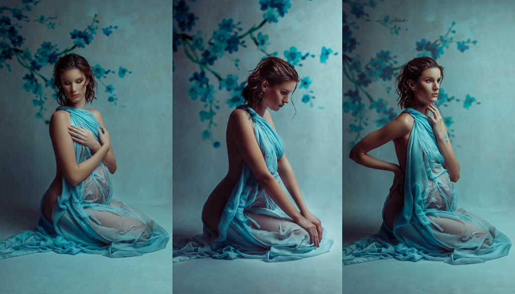 MATERNITY SESSION, WET LOOK, CREATIVE PORTRAITS, PHOTOGRAPHY WORKSHOP